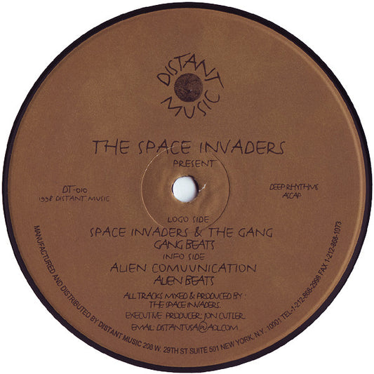 The Space Invaders : Space Invaders & The Gang / Alien Communication (12")