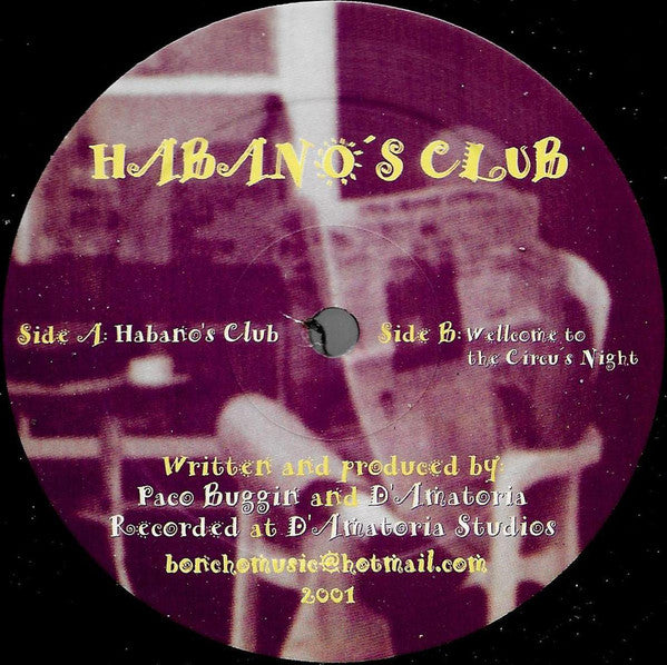 Circus Night : Habano's Club (12")