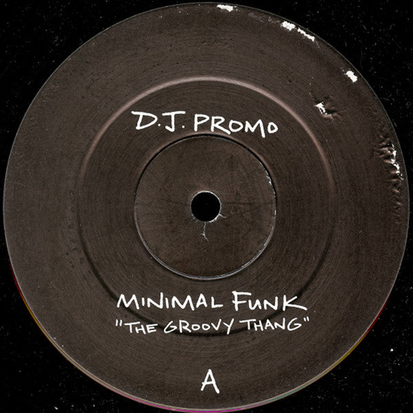 Minimal Funk : The Groovy Thang (12", Promo)