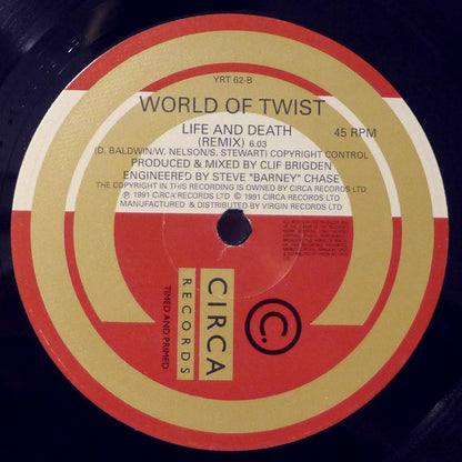 World Of Twist : Sons Of The Stage (12", Single)