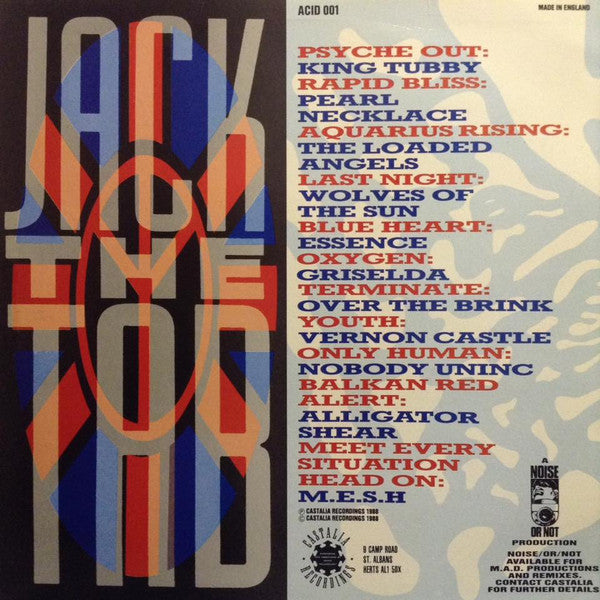 Jack The Tab : Acid Tablets Volume One (LP, Comp)