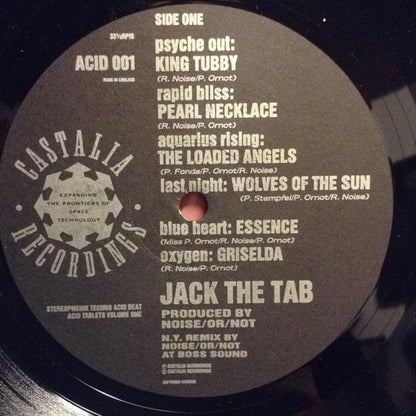Jack The Tab : Acid Tablets Volume One (LP, Comp)