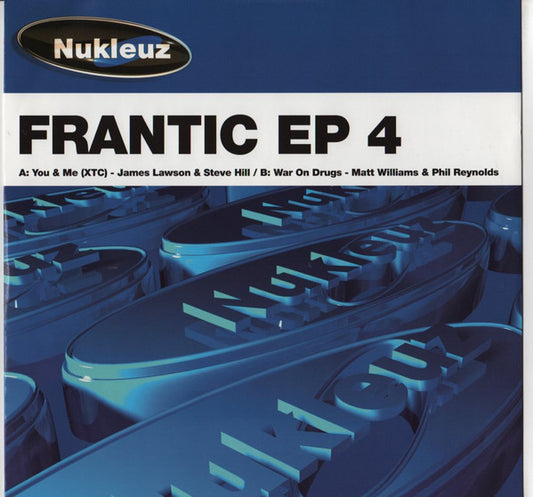 James Lawson & Steve Hill / Matt Williams & Phil Reynolds : Frantic EP 4 (12", EP)