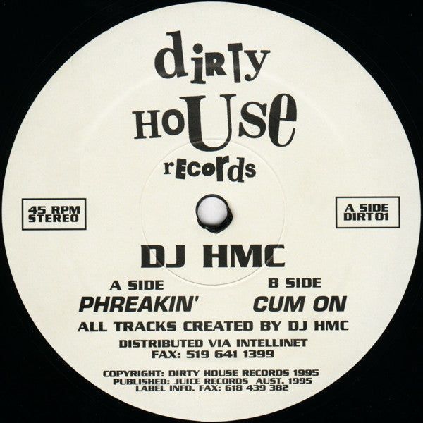 DJ HMC : Phreakin' (12")