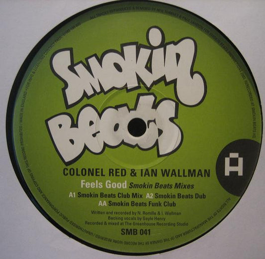 Colonel Red & Ian Wallman : Feels Good (12")