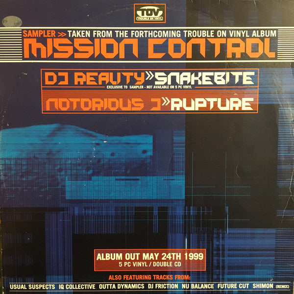 DJ Reality / Notorious J : Mission Control LP Sampler (12", Smplr)