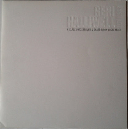 Geri Halliwell : Lift Me Up (K-Klass Phazerphunk & Sharp Sonik Vocal Mixes) (12", Promo)