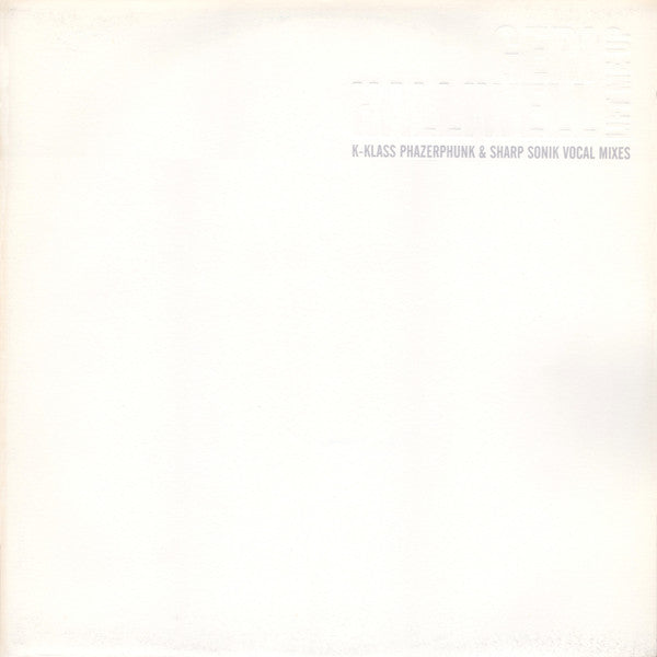 Geri Halliwell : Lift Me Up (K-Klass Phazerphunk & Sharp Sonik Vocal Mixes) (12", Promo)