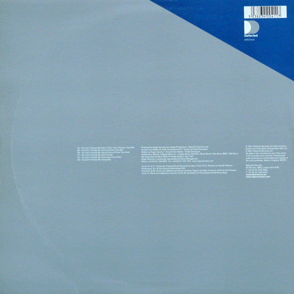 Roger Sanchez Feat Armand Van Helden And N'Dea Davenport : You Can't Change Me (2x12")