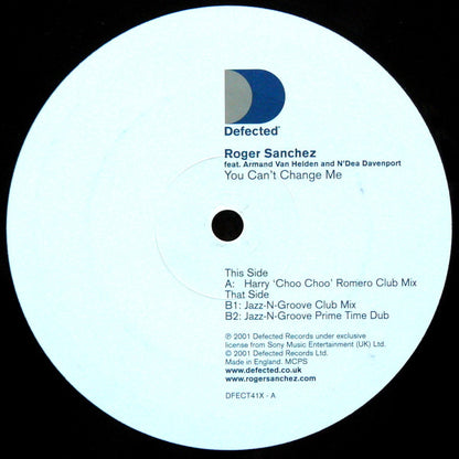Roger Sanchez Feat Armand Van Helden And N'Dea Davenport : You Can't Change Me (2x12")