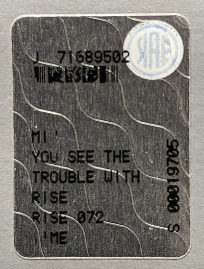 Black Legend : You See The Trouble With Me (12")