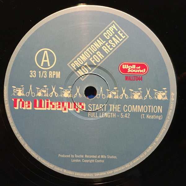The Wiseguys : Start The Commotion (12", Single)