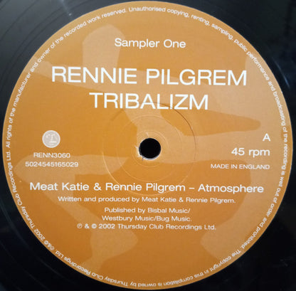 Rennie Pilgrem & Meat Katie / Rennie Pilgrem & Arthur Baker : Tribalizm (Sampler One) (12", Smplr)