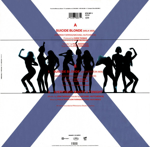 INXS : Suicide Blonde (12")