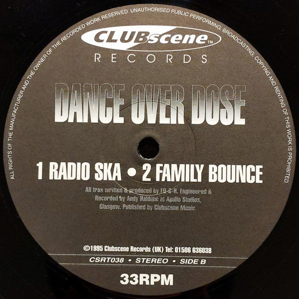Dance Over Dose* : Skabba Nation (12")