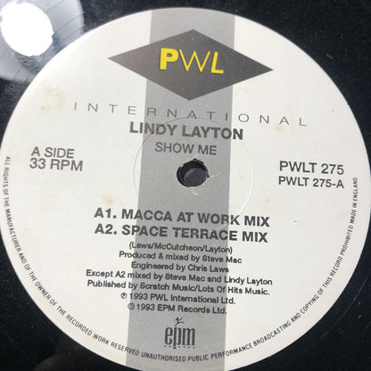 Lindy Layton : Show Me (12")