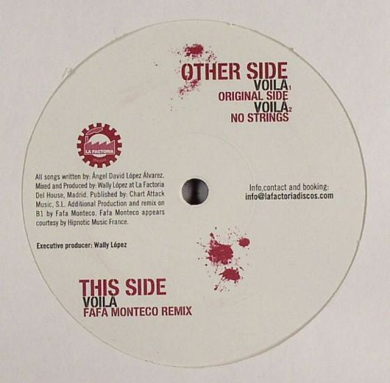 Wally Lopez : Voilá (12")