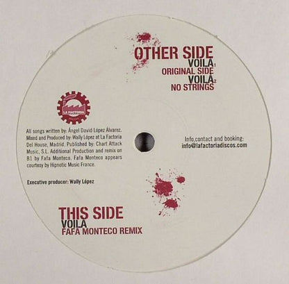 Wally Lopez : Voilá (12")