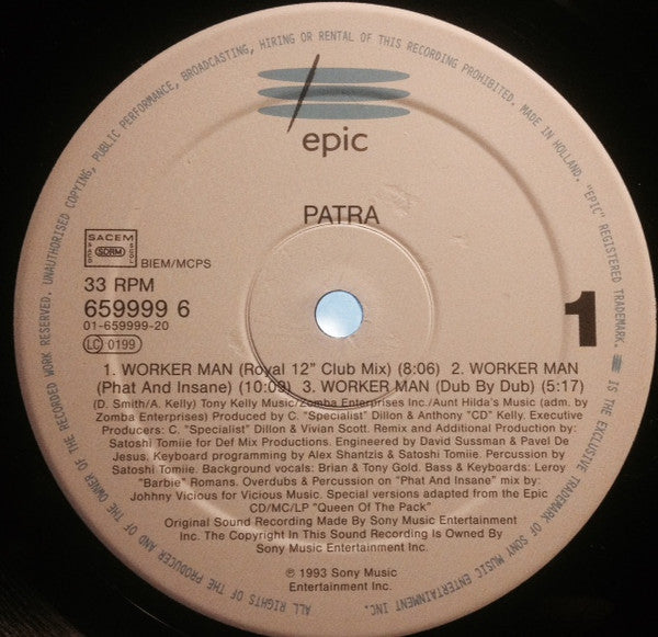 Patra : Worker Man (12")