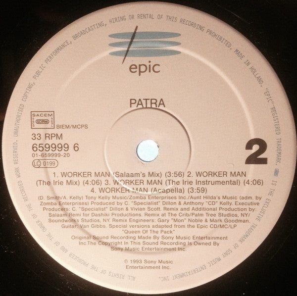Patra : Worker Man (12")