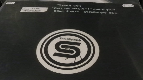 Tommy Boy (2) : Feel The Magic / Lovin You (12", Promo, W/Lbl)