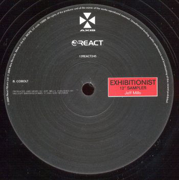 Jeff Mills : Exhibitionist 12'' Sampler (12", Smplr)