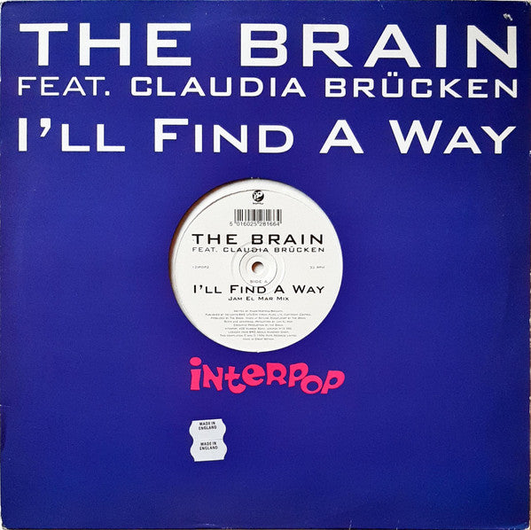 The Brain (2) Feat. Claudia Brücken : I'll Find A Way (12")