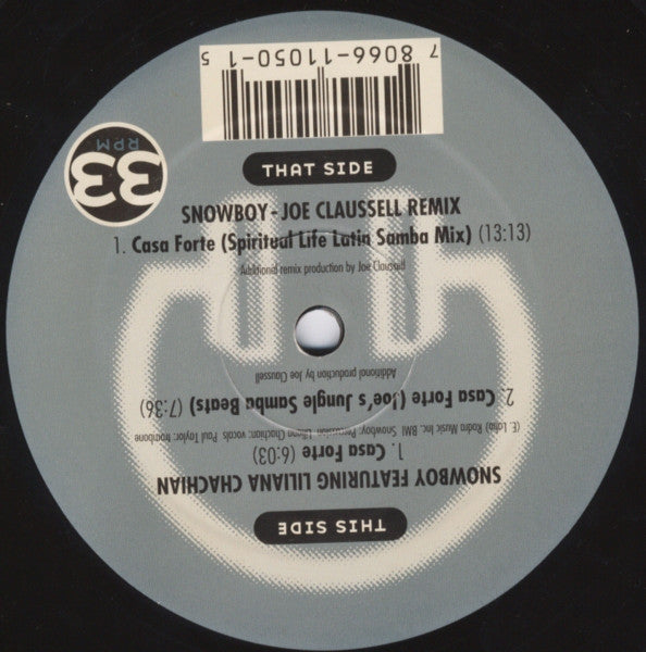 Snowboy Featuring Liliana Chachian : The New Latinaires #6 (12", Ltd)