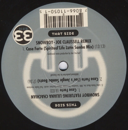 Snowboy Featuring Liliana Chachian : The New Latinaires #6 (12", Ltd)