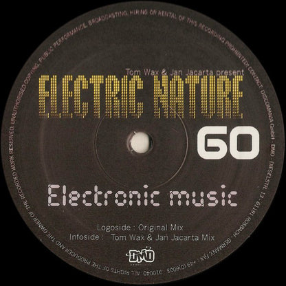 Tom Wax & Jan Jacarta Present Electric Nature : Electronic Music (12")
