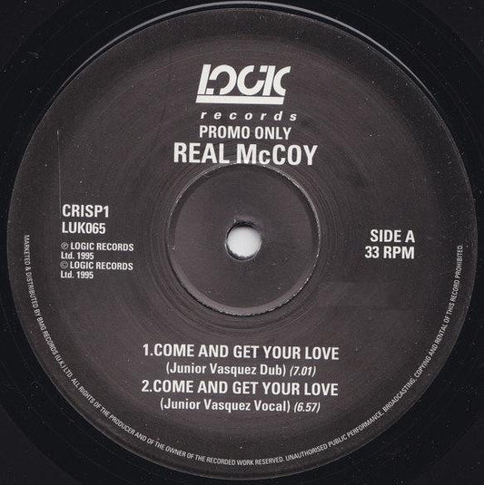 Real McCoy : Come And Get Your Love (12", Promo)