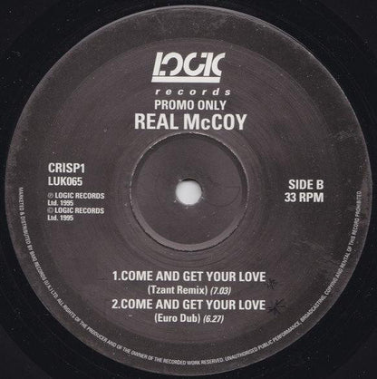 Real McCoy : Come And Get Your Love (12", Promo)