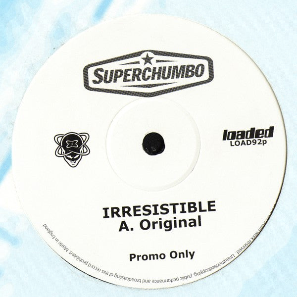 Superchumbo : Irresistible (12", Promo)