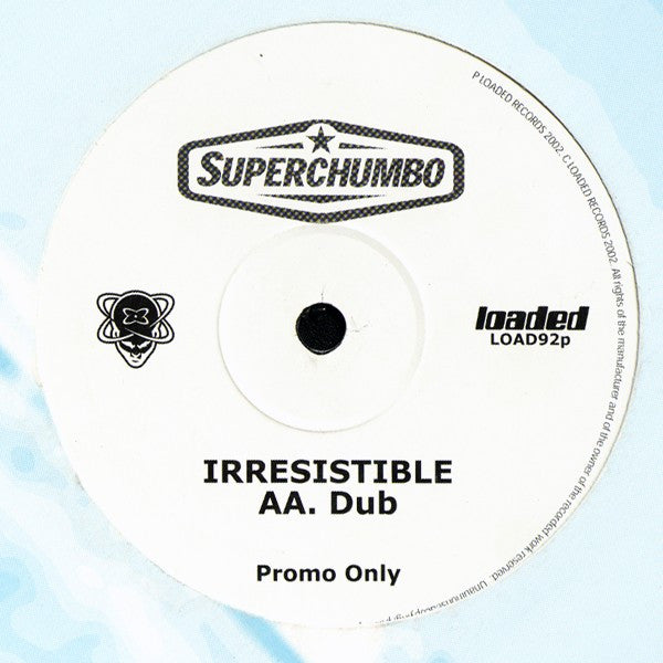 Superchumbo : Irresistible (12", Promo)