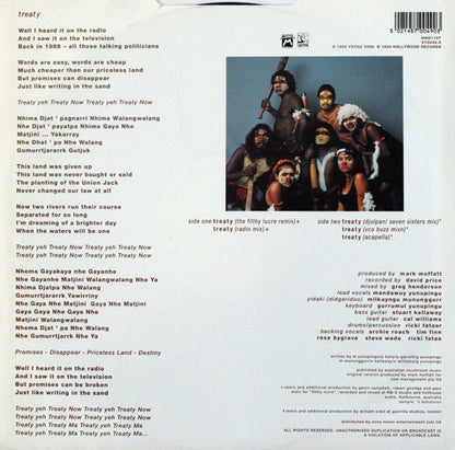 Yothu Yindi : Treaty (12", Single)