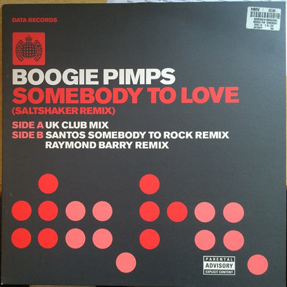 Boogie Pimps* : Somebody To Love (Saltshaker Remix) (12", Single)