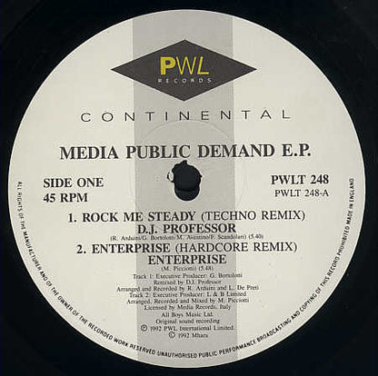 Various : Public Demand E.P. (The Remixes) (12", EP)