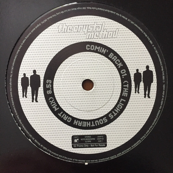 The Crystal Method : Comin' Back (12", Promo)