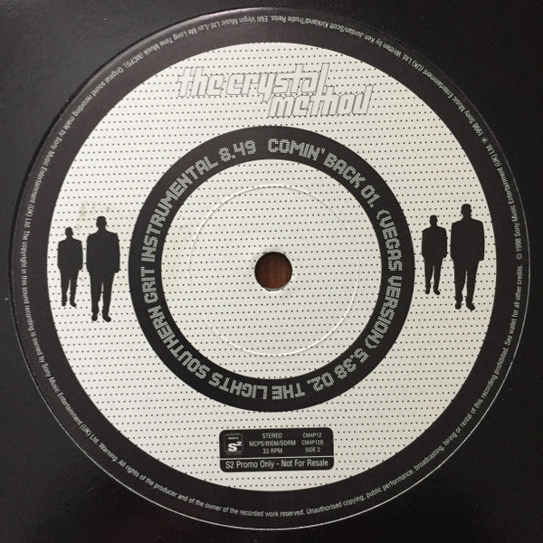 The Crystal Method : Comin' Back (12", Promo)