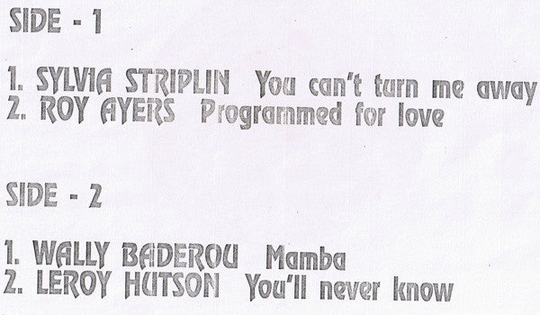 Various : Untitled (12", EP, Unofficial, W/Lbl)