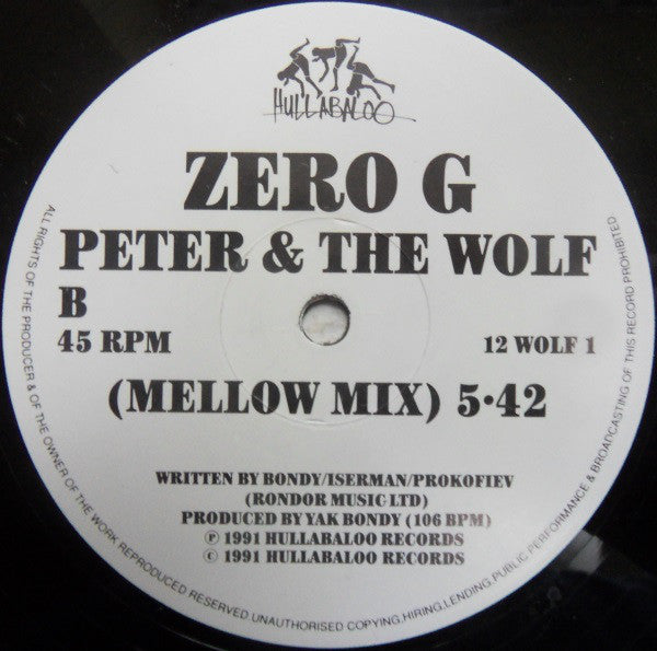 Zero G : Peter & The Wolf (12")