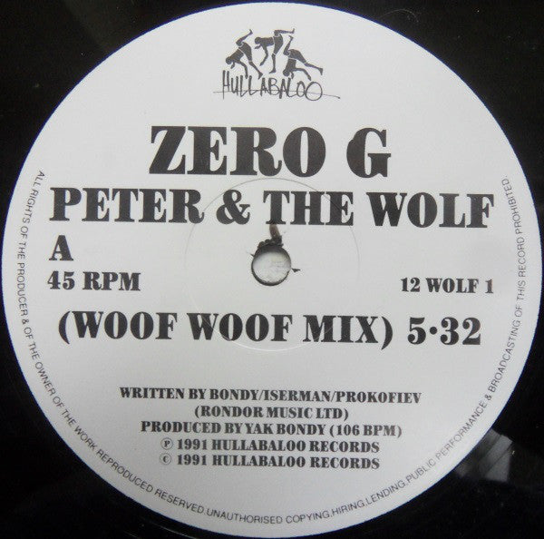 Zero G : Peter & The Wolf (12")
