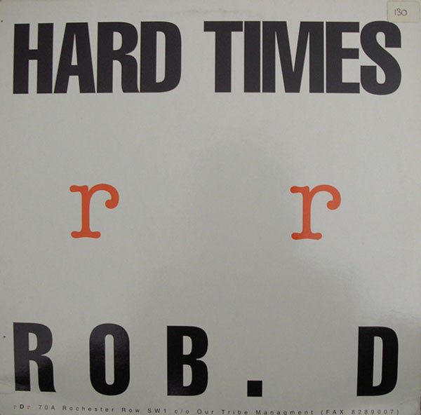Rob Dougan : Hard Times (12")