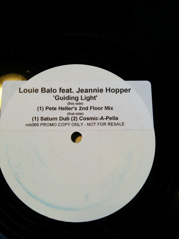 Louie "Balo" Guzman : Guiding Light (Disc 1) (12", Promo, W/Lbl, Sti)