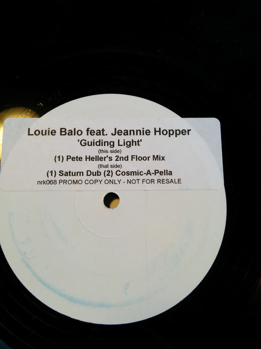 Louie "Balo" Guzman : Guiding Light (Disc 1) (12", Promo, W/Lbl, Sti)