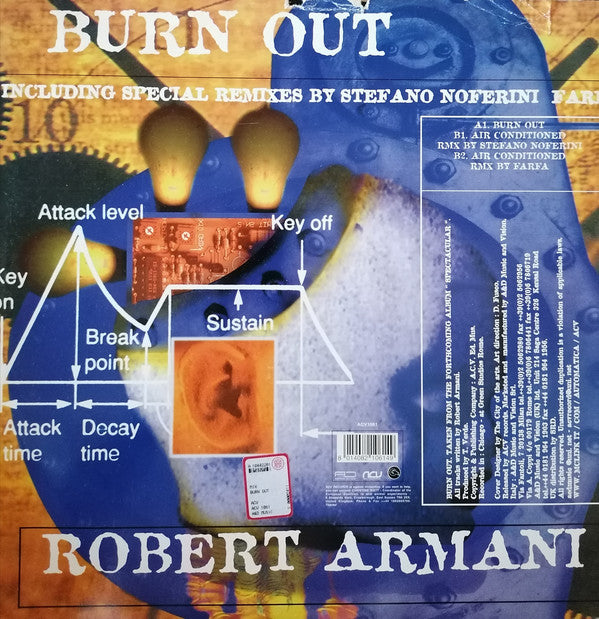 Robert Armani : Burn Out (12")