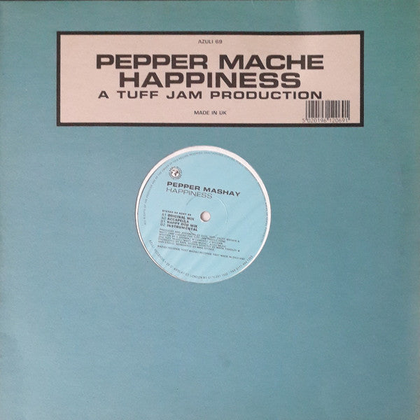 Pepper Mashay : Happiness (12")