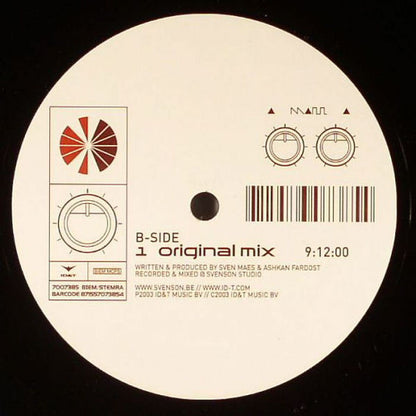 Svenson : Sunlight Theory (Official Trance Energy Anthem 2004) (12")