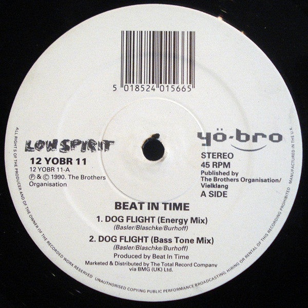Beat In Time : Dog Flight (12")