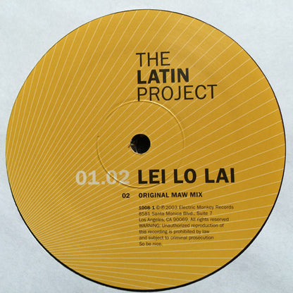 The Latin Project : Lei Lo Lai (Remixes) (2x12")